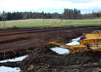 Turve- ja pellettiteollisuuden lakko alkoi keskiviikkoaamuna.