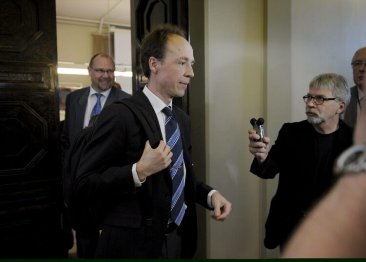 Jussi Halla-aho ei halunnut tiistaina millään tavalla kommentoida häneen kohdistettua kritiikkiä.