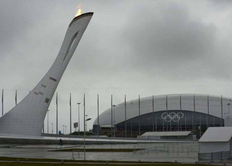 Olympiatulta kokeiltiin Sotšissa torstaina.