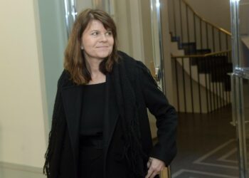 Kansanedustaja Outi Alanko-Kahiluoto on edelleen ainoa halukas vihreiden vaaliveturiksi.