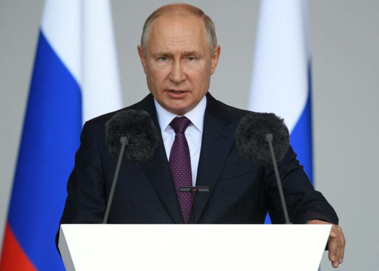 Venäjän presidentti Vladimir Putin ilmoitti maan hyökkäyksestä televisioidussa puheessaan.