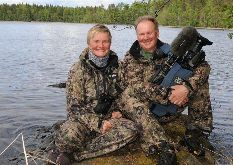 Mervi Kunnasranta ja Juha Taskinen.