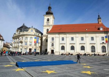Romanian Sibiussa on valmistauduttu EU:n huippukokoukseen.