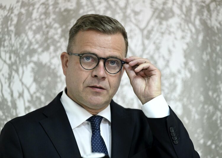 Pääministeri, kokoomuksen puheenjohtaja Petteri Orpo.