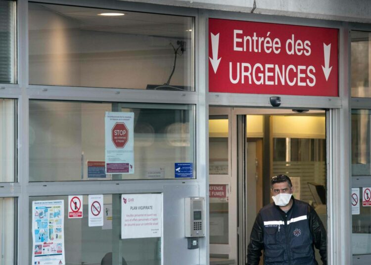 Akuuttipoliklinikka Ranskan Mulhousessa.
