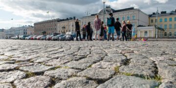 Venäjän valtionpankki ryöstettiin poliittisista syistä. Se sijaitsi nykyisen Ruotsin lähetystön rakennuksessa Pohjoisesplanadilla.