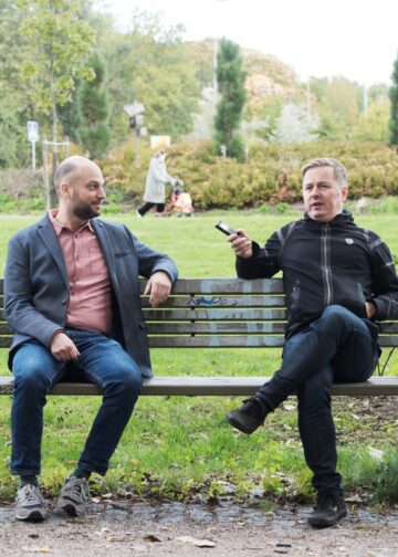 KU:n haastattelupenkille istahti tällä kertaa Patrizio Lainà. Jussi Virkkunen haastatteli.