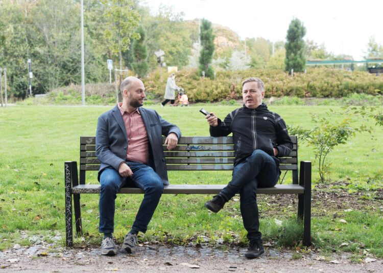 KU:n haastattelupenkille istahti tällä kertaa Patrizio Lainà. Jussi Virkkunen haastatteli.