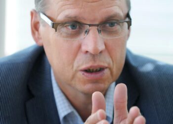 SAK:n puheenjohtaja Lauri Lyly.