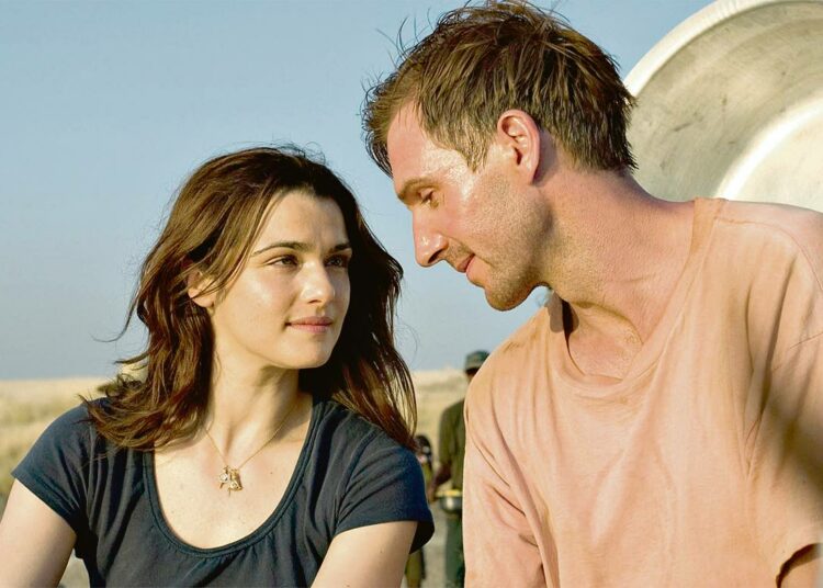 Rachel Weisz ja Ralph Fiennes ovat John le Carrén romaaniin pohjautuvan elokuvan pääpari.