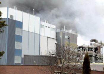 Venatorin Porin tehtaalla oli tulipalo vuonna 2017.