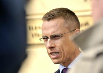 Ulkoministeri Alexander Stubb.