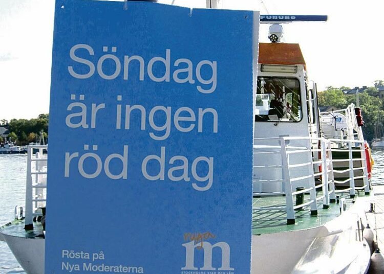 Ruotsin kokoomus kampanjoi syyskuun vaaleissa ärhäkkäästi muun muassa tunnuksella ”sunnuntai ei ole punainen päivä”, mutta tappio tuli.