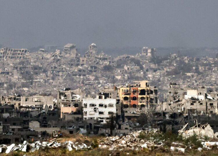 Gazan alue on pitkälti tuhoutunut Israelin yli vuoden kestäneessä hyökkäyksessä.