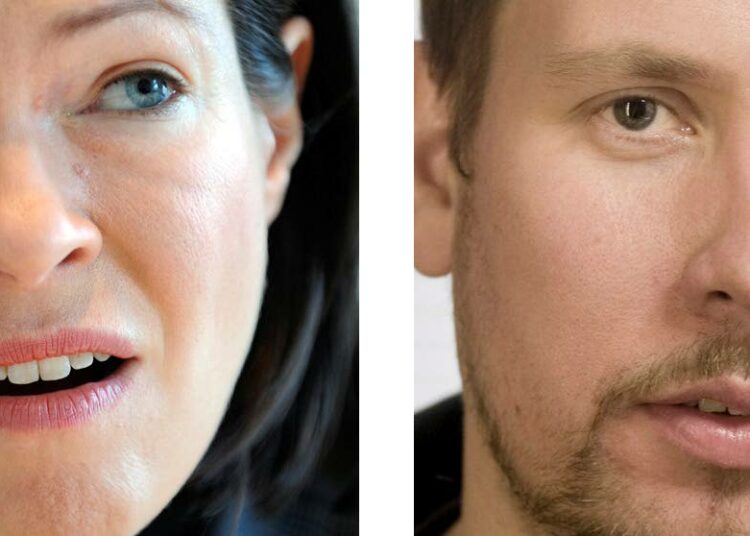 Anni Sinnemäki ja Paavo Arhinmäki.