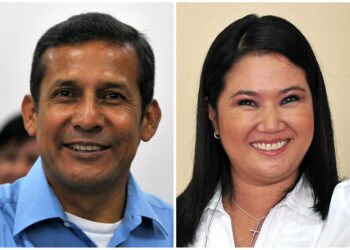 Toisella kierroksella ovat vastakkain Ollanta Humala ja Keiko Fujimori.