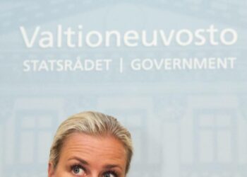 Valtiovarainministeri Jutta Urpilainen.