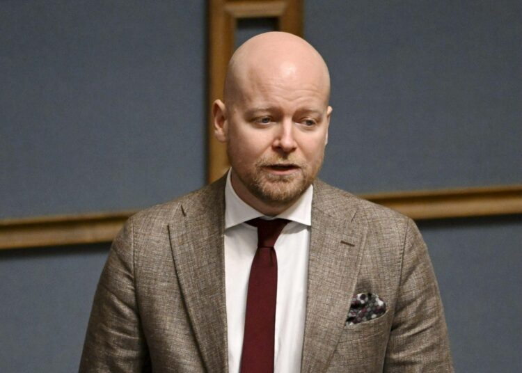 Jussi Saramo valittiin viime viikolla jatkamaan vasemmistoliiton eduskuntaryhmän puheenjohtajana.