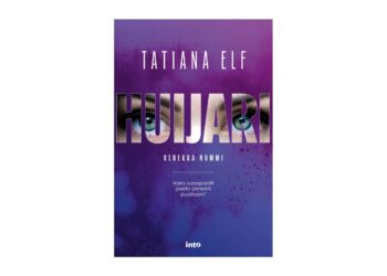 Emmi Kyytsösen suunnittelema kansi vetää mukaansa Tatiana Elfin Huijarin hyytävään maailmaan.
