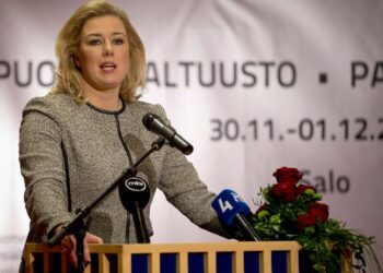Valtiovarainministeri Jutta Urpilainen.