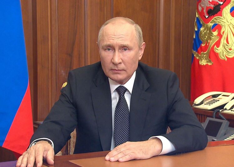 Venäjä johdon mukaan maa ei taistele ”niinkään Ukrainaa kuin länttä vastaan”.