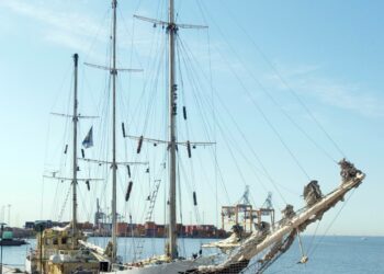 Estelle-aluksella on kampanjoitu kehitysmaakaupan puolesta.