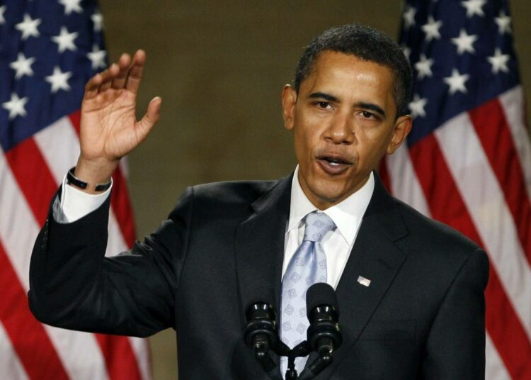 Barack Obaman aika alkaa.