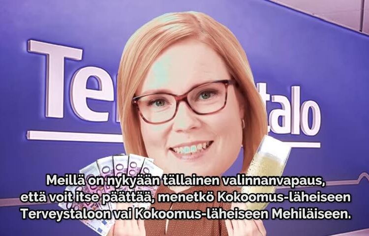 Mike Pohjolan tekemän animaation nimi on Suomi vuonna 2020.