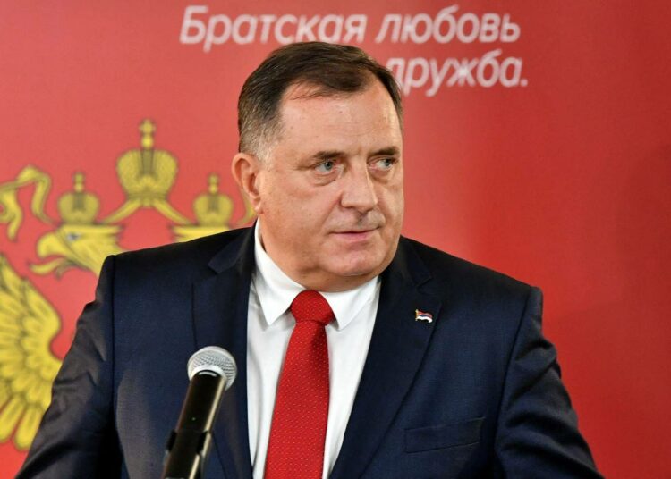 Bosnian Serbitasavallan eli Srpskan presidentti Milorad Dodik