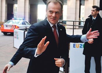 Puolan pääministeri Donald Tusk.