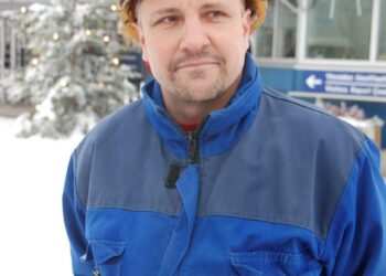 Varapääluottamusmies Timo Lehto.