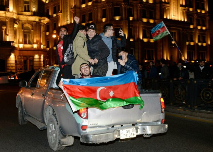 Bakussa juhlittiin, koska Azerbaidzhan on kriisin voittaja.