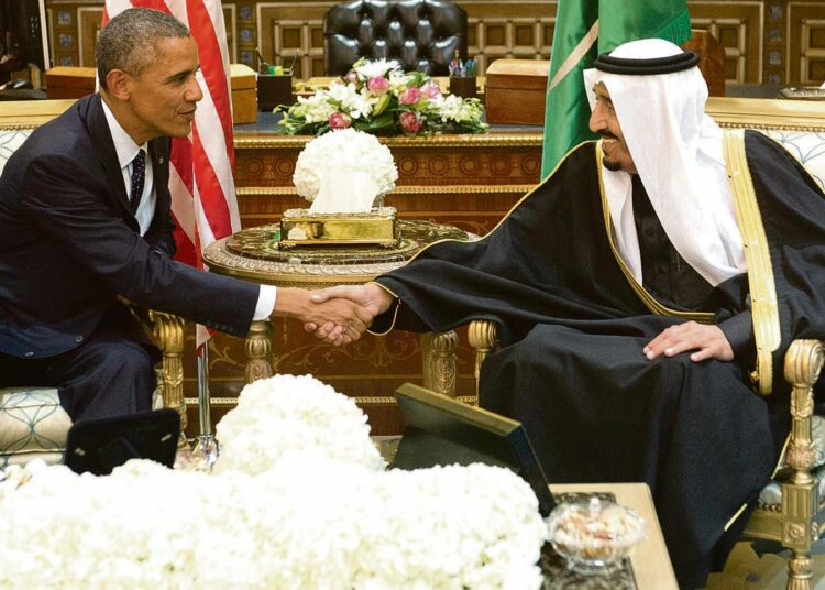 Yhdysvaltain presidentti Barack Obama tapasi Saudi-Arabian uuden kuninkaan Salmanin viime viikolla Riadissa.