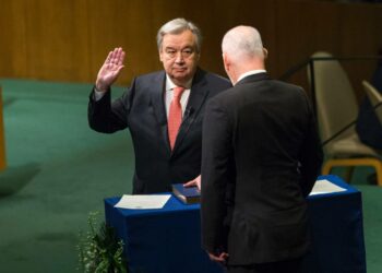 YK sai vuoden alussa uudeksi pääsihteerikseen portugalilaisen António Guterresin.