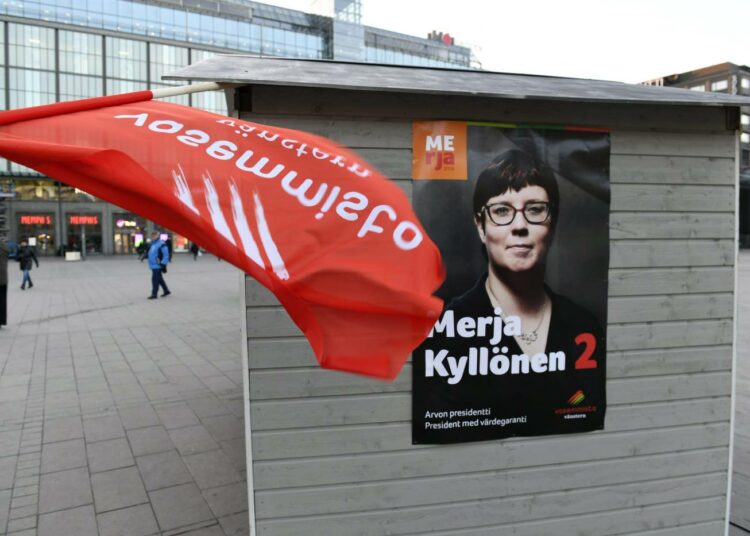 Presidentinvaaleilla ei ollut vaikutusta vasemmistoliiton eikä muidenkaan puolueiden kannatukseen.