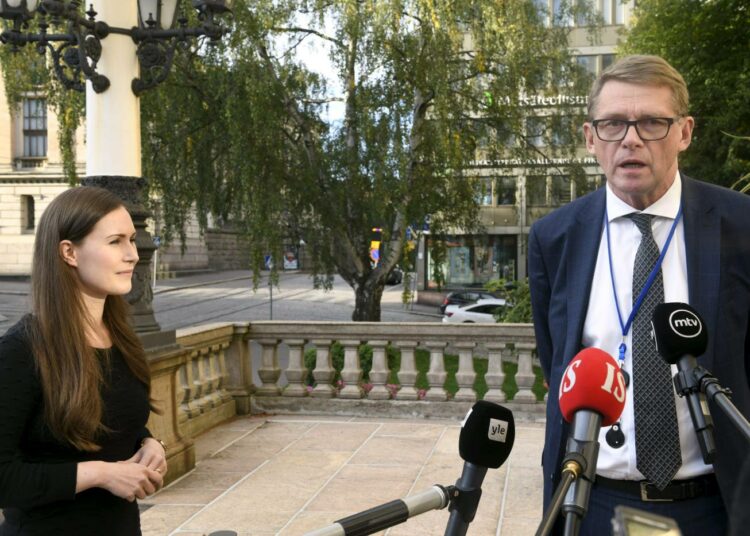 Pääministeri Sanna Marin ja valtiovarainministeri Matti Vanhanen kertoivat maanantaina iltapäivällä budjettineuvottelujen etenemisestä. Riihi jatkuu tänään kello 10.