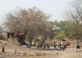 Tuore raportti maailman ruokakriiseistä luokittelee Burkina Fason, Etelä-Sudanin ja Jemenin katastrofialueiksi. Vuosittain vuodesta 2017 lähtien julkaistu raportti maalaa maailman ruokaturvasta synkimmän kuvan tähän asti. Ilman välitöntä apua suuri joukko ihmisiä uhkaa kuolla nälkään. Tässä kuvassa kodeistaan lähtemään pakotettuja eteläsudanilaisia Minkamanin leirissä.