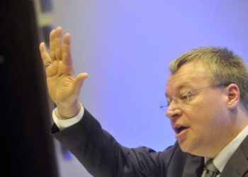 Nokian toimitusjohtaja Stephen Elop.