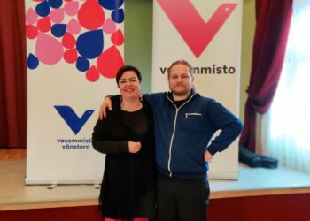 Mervi Uusitalo-Heikkinen ja Joonas Jormalainen