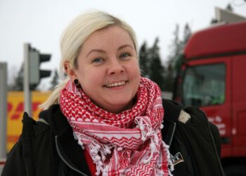 Päivi Viljasalo aikoo pitää ay-toiminnan kynnyksen matalana osaston jäsenille.