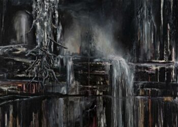 Petri Yrjölä: Kuljit kanssani / You Walked with Me 2012. Öljy kankaalle.