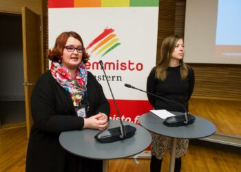 Pia Lohikoski ja Li Andersson arvioivat, että tasa-arvotyö on tarpeen vasemmistoliitossakin.