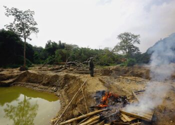 Venezuelan sotilaat puuttuvat laittomaan kullankaivuuseen El Toriton esiintymällä Carabobon osavaltiossa vuonna 2018. Kullan louhinnan lisäksi kaivosala suuntaa nyt huomionsa harvinaisiin maametalleihin.