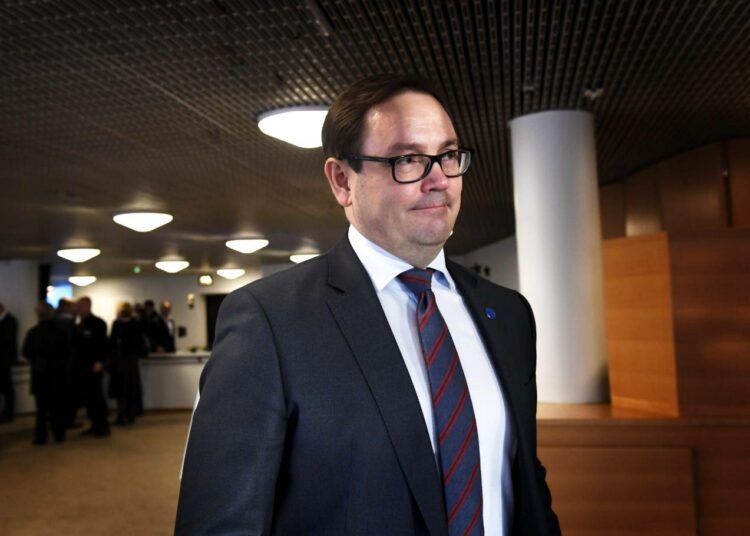 Vuoden alusta EK:ta johtanut Veli-Matti Mattila.
