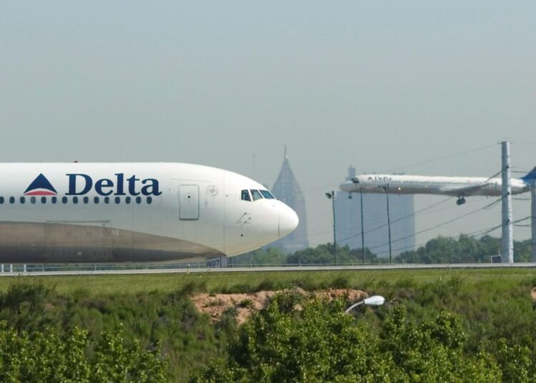 Georgian osavaltion pääkaupunki Atlanta on Delta-lentoyhtiön kotikenttä.