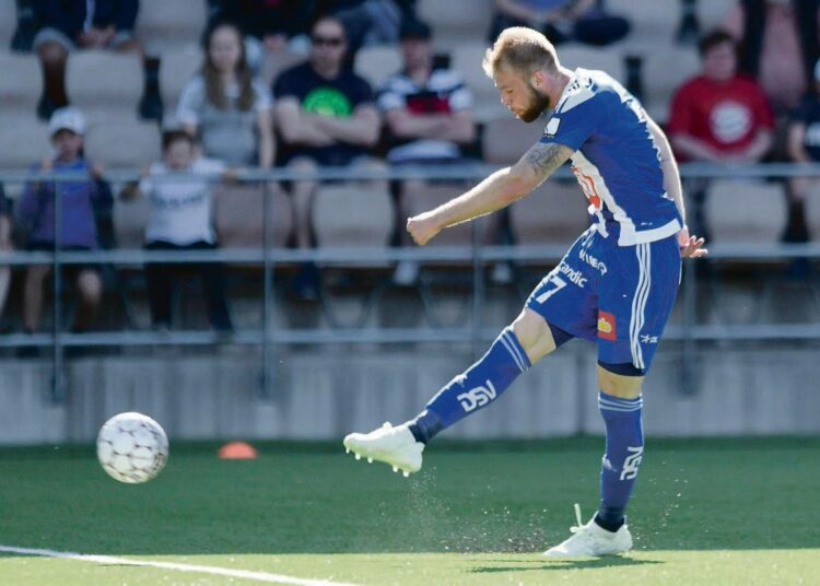 HJK:n brassikärki João Klauss De Mello on ampunut tähän mennessä maalipörssin kärkipaikkaan oikeuttavat 12 osumaa.