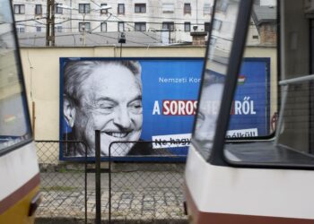 Unkarin hallitus kampanjoi George Sorosta vastaan mainoskampanjalla.