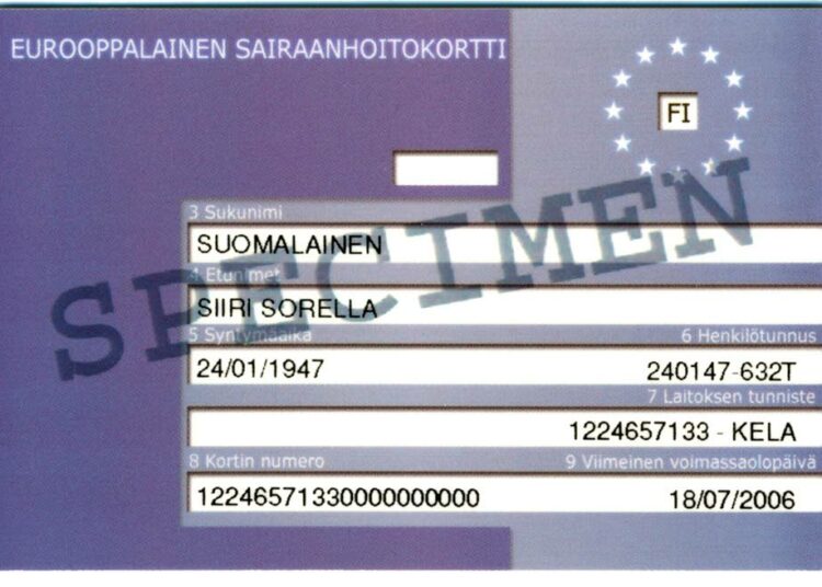 Sairaus voi yllättää matkalla. Kela suosittaa hankkimaan eurooppalaisen sairaanhoitokortin, jolla potilas saa EU- ja ETA-maissa julkisia palveluja kohtuuhintaan.