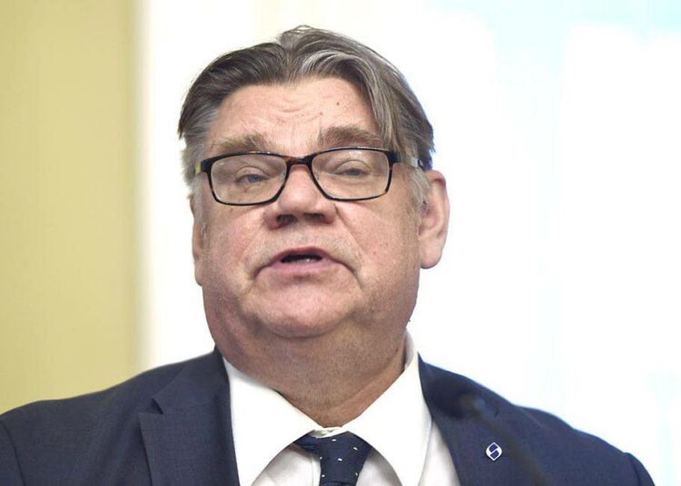 Ulkoministeri Timo Soini