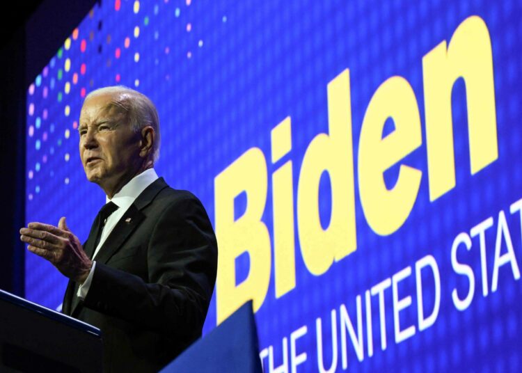 80-vuotias presidentti Joe Biden on ehdolla toiselle kaudelle.